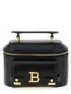 Balmain B Buzz Zip Vanity Top-handle Bag In Calfskin