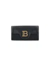 Balmain Shoulder Wallet In Black