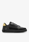 Balmain B-court Flip Sneakers In Black