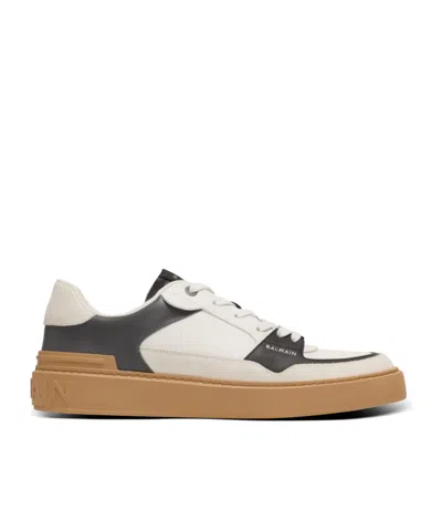 Balmain B-court Flip Leather Trainers