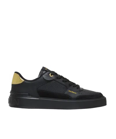 BALMAIN BALMAIN B COURT FLIP LACE-UP SNEAKERS