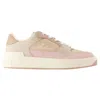 Balmain B-court Flip Sneakers In Pink