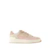 Balmain B-court Flip Sneakers In Pink