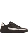 Balmain B-court Flip Sneakers In Black