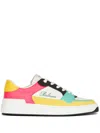 Balmain B-court Flip Sneakers In White