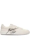 Balmain B-court Low-top Sneakers In White