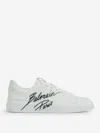 Balmain B-court Low-top Sneakers In White