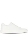 Balmain B Court Calfskin Sneaker In 白色