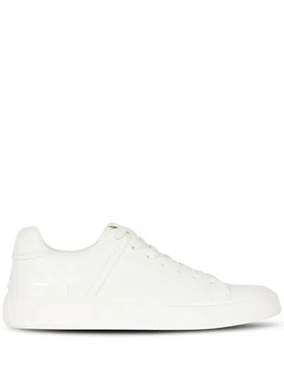 BALMAIN B-COURT LOW-TOP SNEAKERS
