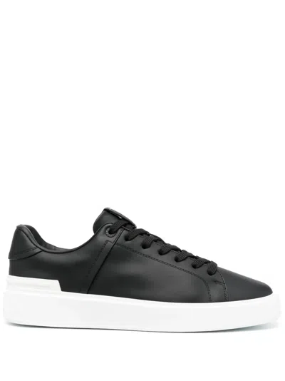 BALMAIN B-COURT LOW-TOP SNEAKERS