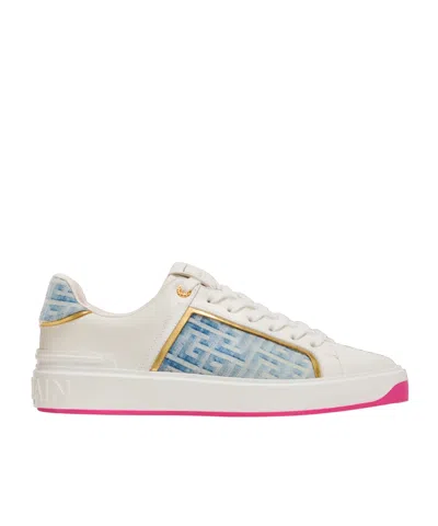 BALMAIN BALMAIN B-COURT LOW-TOP SNEAKERS