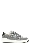 Balmain Grey B-court Skate Sneakers