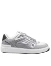 Balmain Grey B-court Skate Sneakers In Grey