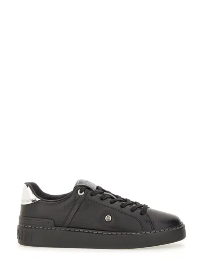 Balmain B-court Sneaker In Animal Print