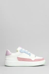 Balmain B-court Flip Sneakers In Multicolor