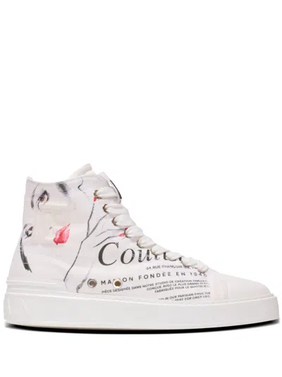 Balmain B-court Slip-on-sneakers In Weiss