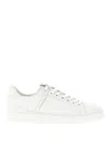 Balmain B-court Sneakers - Leather - White In White