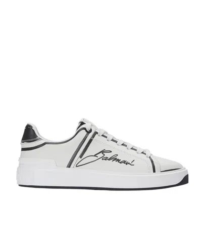 Balmain Zapatillas - Lettera D'amore In White