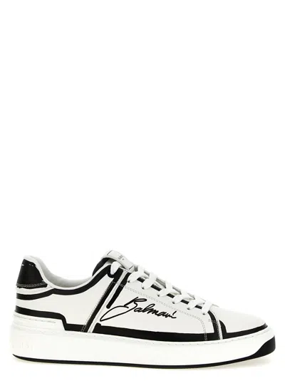 BALMAIN B-COURT SNEAKERS