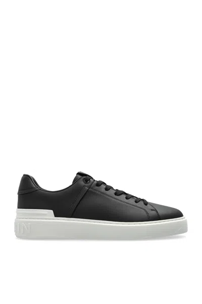 Balmain B-court Sports Shoes In Black