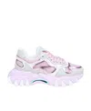 Balmain B-east Leather Low-top Sneakers In White