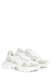 Balmain White B-east Sneakers In 0fb Optical White