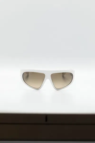 Balmain B-escape Oversize-frame Sunglasses In Weiss