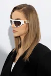 Balmain ‘b-escape' Sunglasses In White