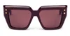 Balmain B-fame Sunglasses In Burgundy
