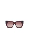 Balmain B-fame Sunglasses In Brown
