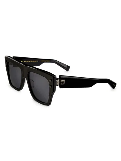 Balmain B-i 56mm Square Sunglasses In Black