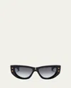 Balmain Black B-muse Sunglasses In Black