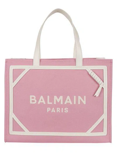 BALMAIN FEMININE MIXED TONES TOTE HANDBAG FOR SS24