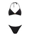 Balmain Pb Labyrinth Bikini In Black