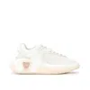 Balmain B-runner Mesh-panel Sneakers In White
