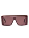 Balmain B-stage Square-frame Sunglasses In Brown