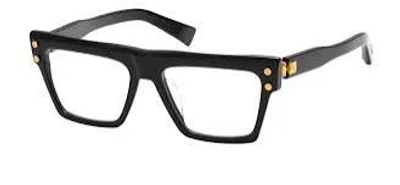Balmain B - V Demo Square Unisex Eyeglasses Bpx-121 A 54