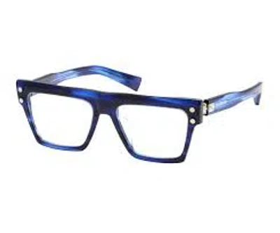 Balmain B - V Demo Square Unisex Eyeglasses Bpx-121 C 54