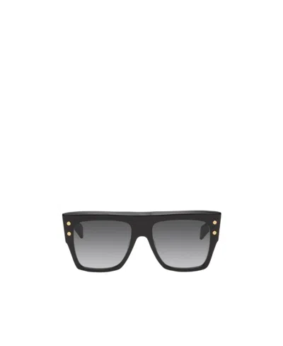 Balmain B-v Sunglasses In Gray