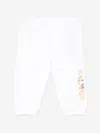 Balmain Baby Boys Logo Joggers In White