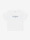 Balmain Baby Boys Logo T-shirt In White