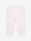 Balmain Baby Girls Logo Tape Joggers In Pink
