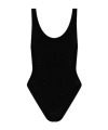 Balmain Embroidered-logo One-piece Swimsuit In Black