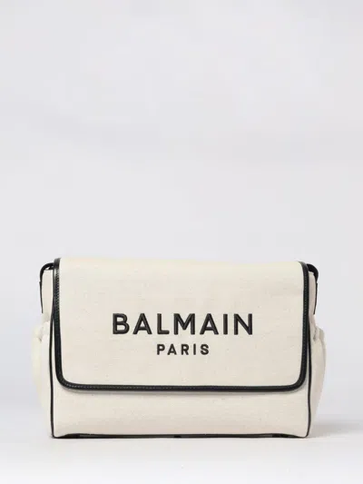 Balmain バッグ  ボーイ カラー アイボリー In Neutral