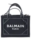 Balmain B-army Shopper Small-monogram Canvas