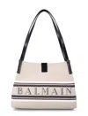 Balmain Release Shoulder Bag In White