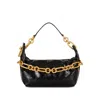 Balmain Sync Medium Shoulder Bag In Black Leather