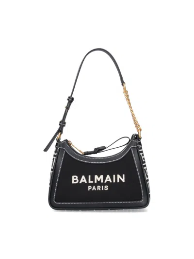 Balmain Shoulder Bag B-ar In Black