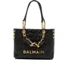 Balmain Crocodile-effect Tote Bag In Multi