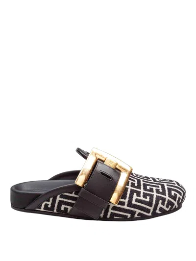 Balmain Flat Flat In Black